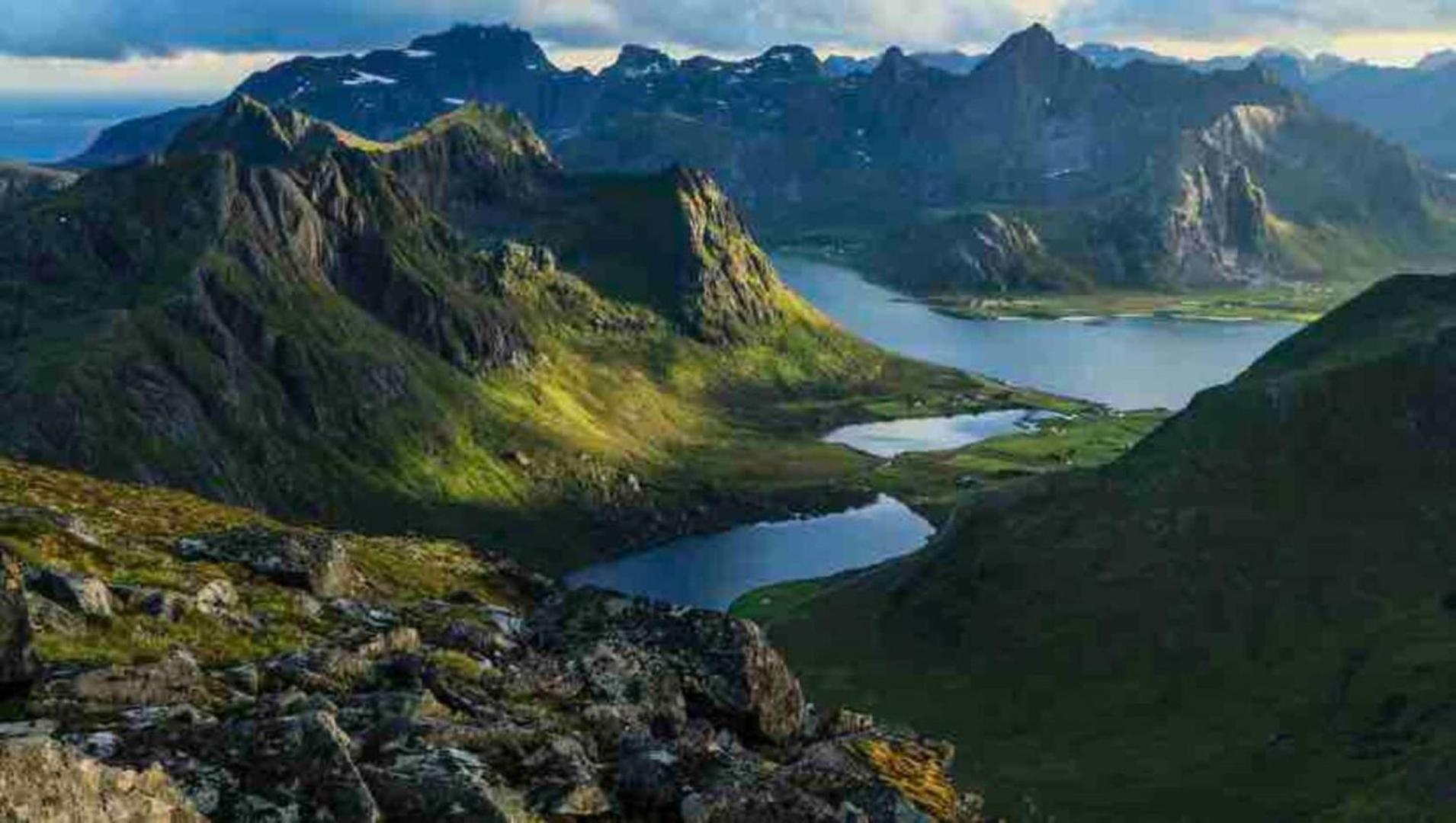 Big House In Amazing Napp, Lofoten Esterno foto